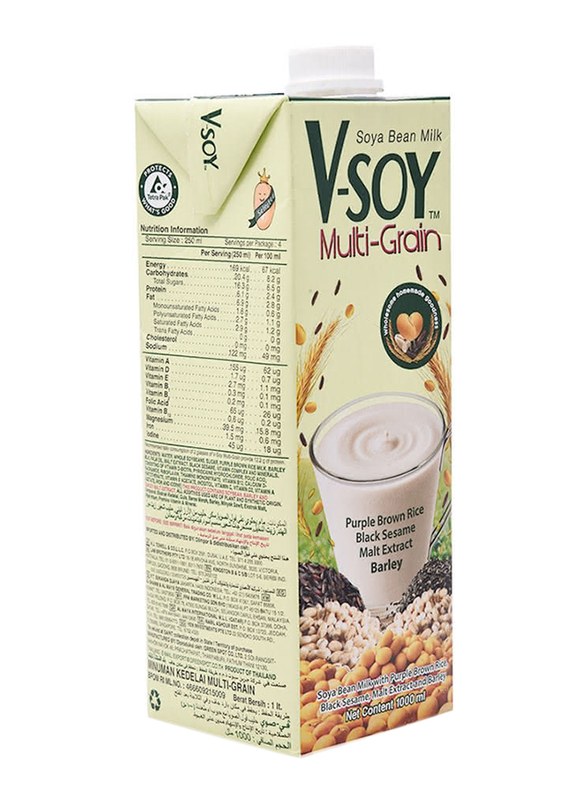 V-Soy Multigrain Milk, 1 Liter