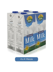 Nada Full Cream Milk - 4 x 1 Ltr