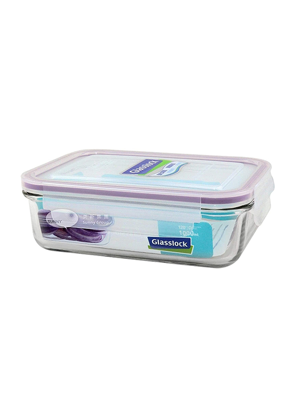 

Glasslock Rectangular Glass Container, 715ml, Clear