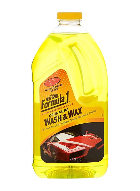 

Formula 1 1.9L Carnauba Wash and Wax, Yellow