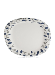 Hoover Hobnail Ceramic Rectangular Tray, Multicolor