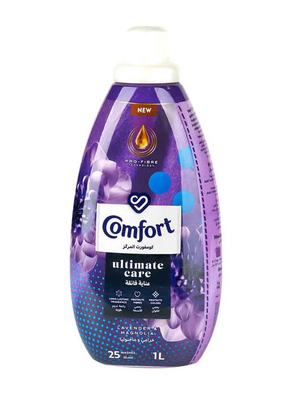

Comfort Ultimate Care Lavender & Magnolia Fabric Softener, 1 Litre
