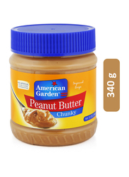 American Garden Chunky Peanut Butter, 340 g
