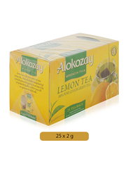 Alokozay Lemon Green Tea, 25 Tea Bags x 2g