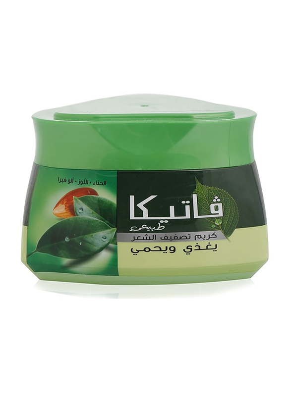 Dabur Vatika Naturals Dandruff Guard Styling Hair Cream for Thick Hair,  140ml  - Dubai