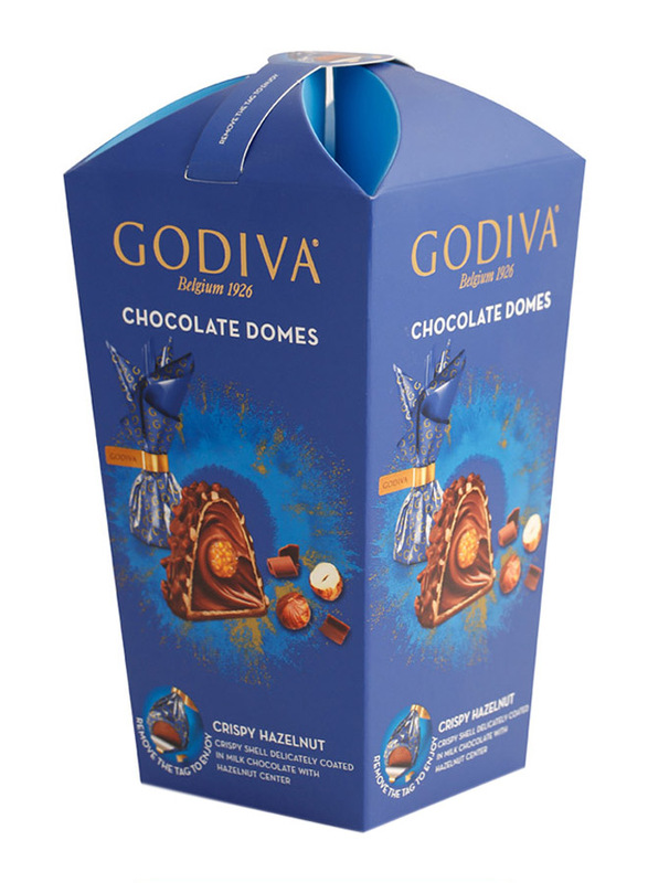 

Godiva Crispy Hazelnut Chocolate Domes, 1 Piece x 150g