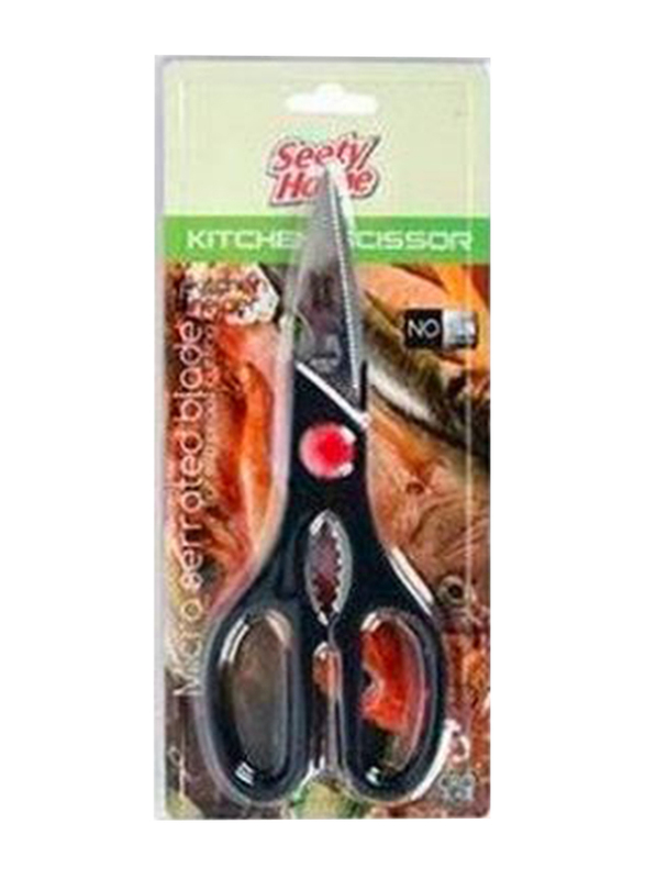 

Sweet Home Stainless Steel Kitchen Scissor, Black