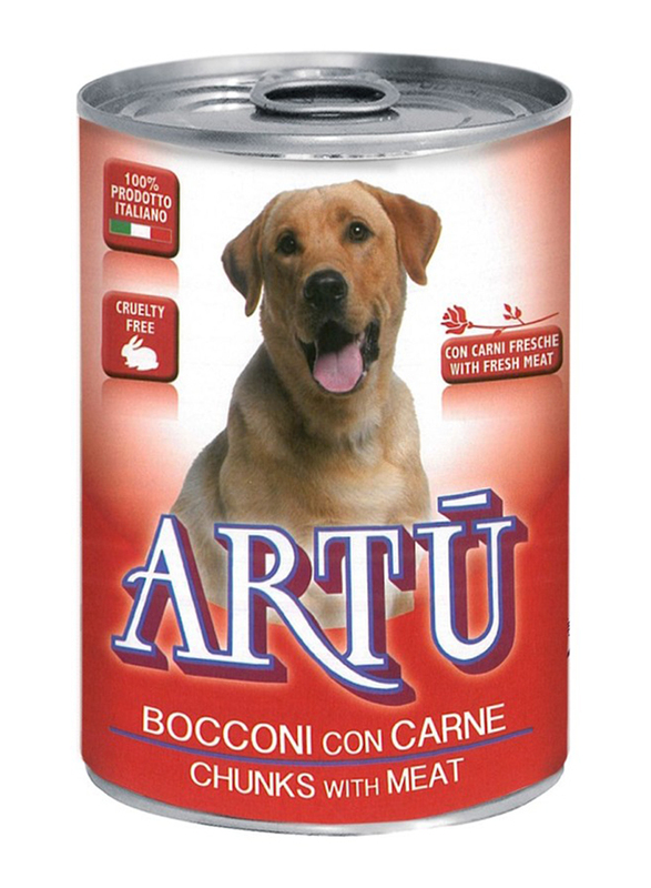 

Artu Chunk with Meat Wet Dog Food, 415 grams