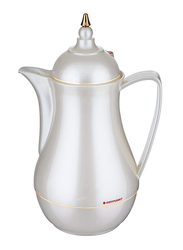 Rotpunkt 1Ltr Vacuum Flask Jug, 911, Pearl White