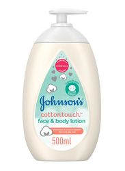 Johnson's Baby 500ml Cottontouch Face & Body Lotion for Newborn Babies