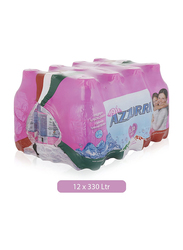 Azzurra Naturally Lowest Sodium Water, 12 Bottles x 0.30 Liters