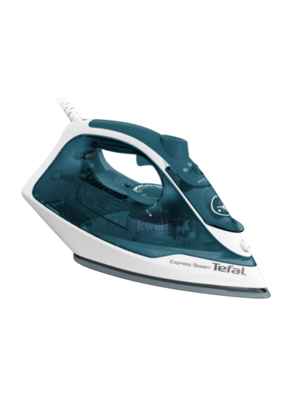 

Tefal Express Steam Iron, 2400W, FV2831, Blue/White