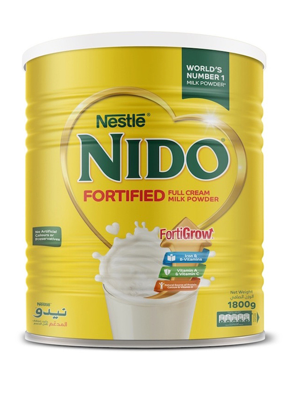 

Nestle Nido Full Cream Milk Powder Tin, 1 Piece x 1800g