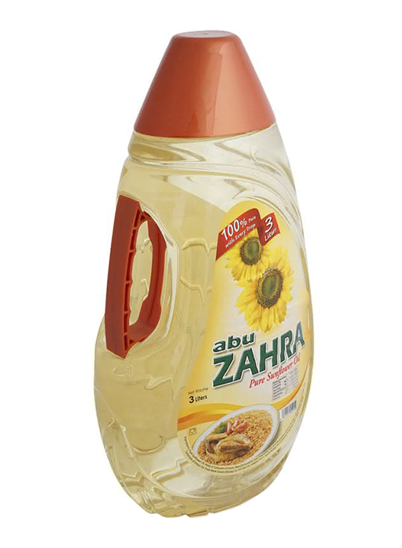 

Abu Zahra Pure Sunflower Oil, 1 Piece x 3 Liters