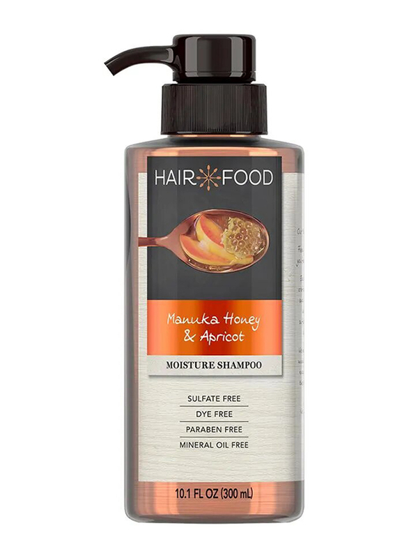 

Hair Food Manuka Honey & Apricot Shampoo for All Hair Types, 300ml, 4 Pieces