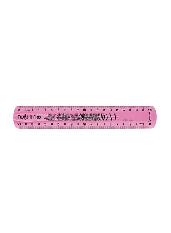 

Maped Twist n Flex Unbreakable Ruler, 20Cm, Purple