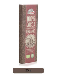 Chocolates Sole 100% Cocoa Dark Chocolate Bar - 25g