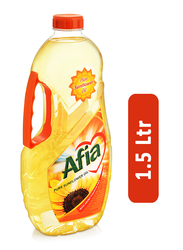 Afia Pure Sunflower Oil, 1.5 Ltr