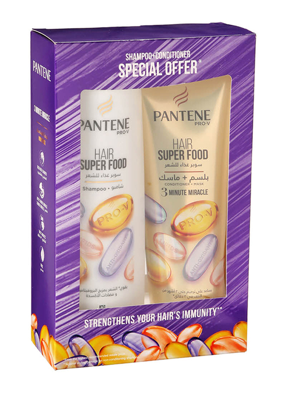 

Pantene 3-Min Superfood Set for All Hair Types, 200ml
