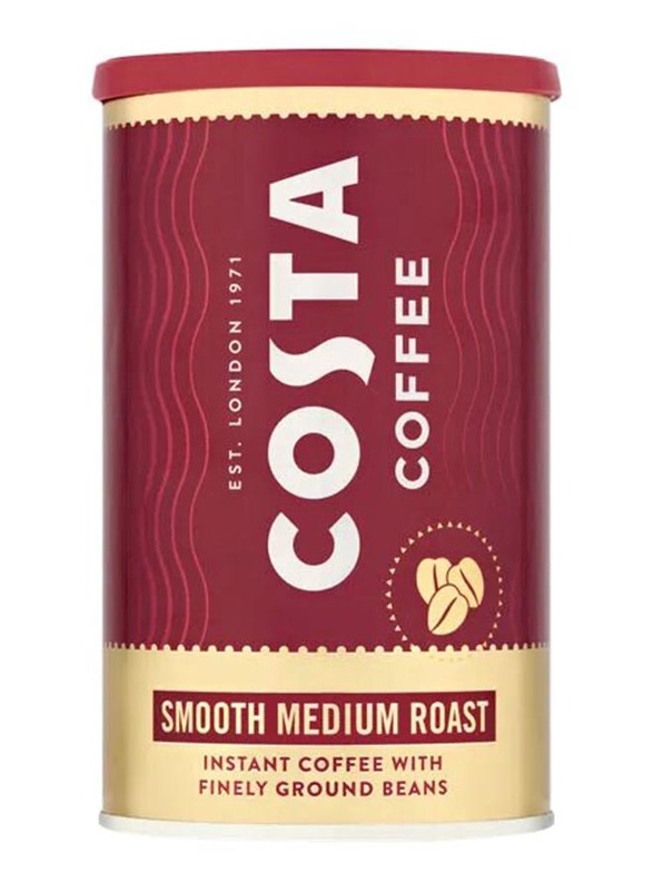 

Costa Smooth Medium Roast Instant Coffee, 100g