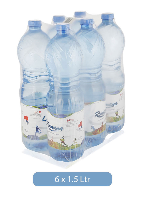 

Romana Drinking Water, 6 Bottles x 1.5 Liters