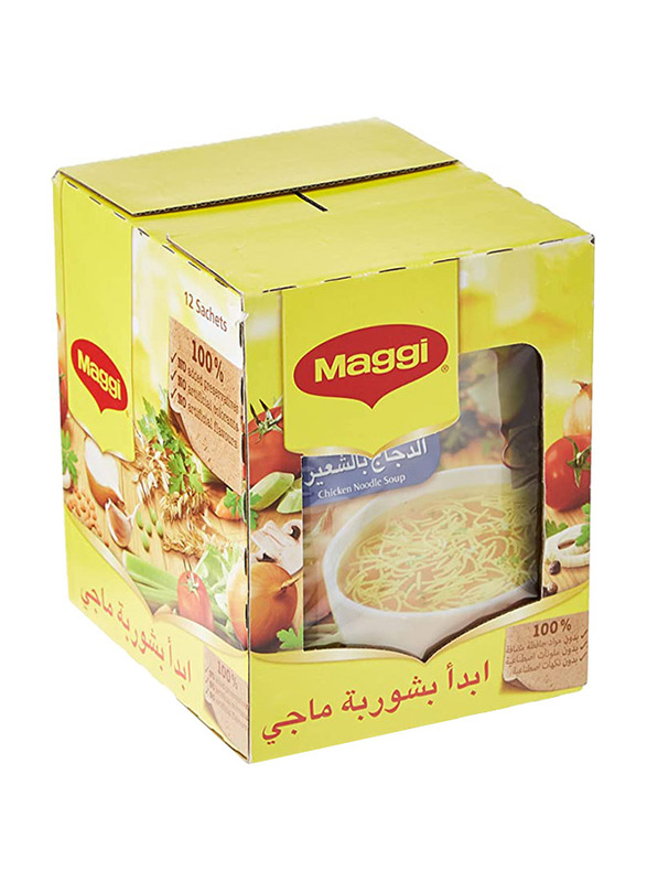 

Maggi Chicken Noodle Soup, Pack of 12, 60g