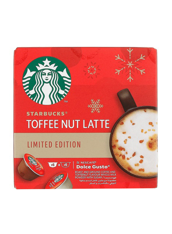 

Nestle Starbucks limited Edition Toffee Nut Latte Capsules, 3 x 127g