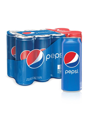 Pepsi, Carbonated Soft Drink - 8 Cans x 295ml