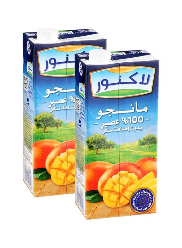 

Lacnor Essentials Mango Juice, 2 x 1 Litre