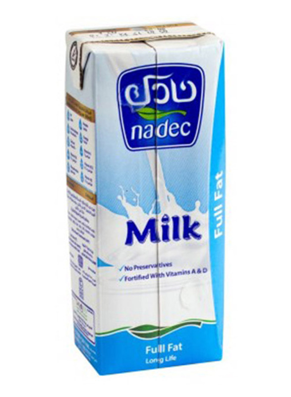 

Nadec UHT Full Fat Long Life Milk Milk, 200ml