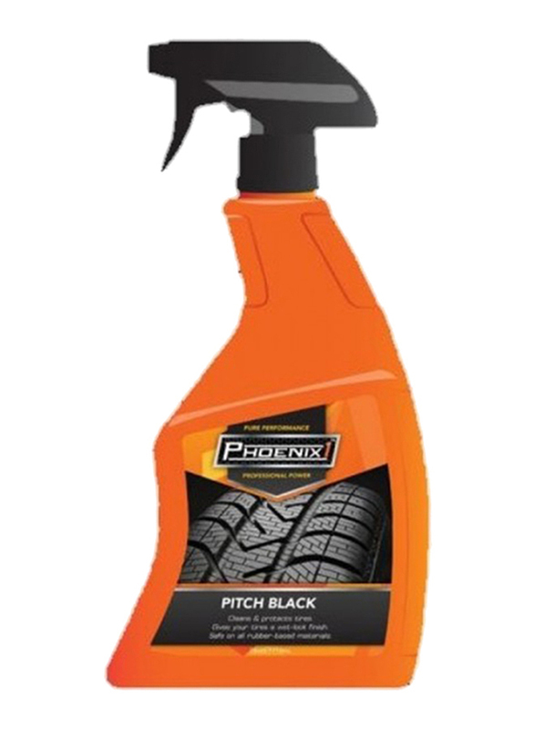 

Phoenix 24oz Pitch Black Tire Shine, Orange