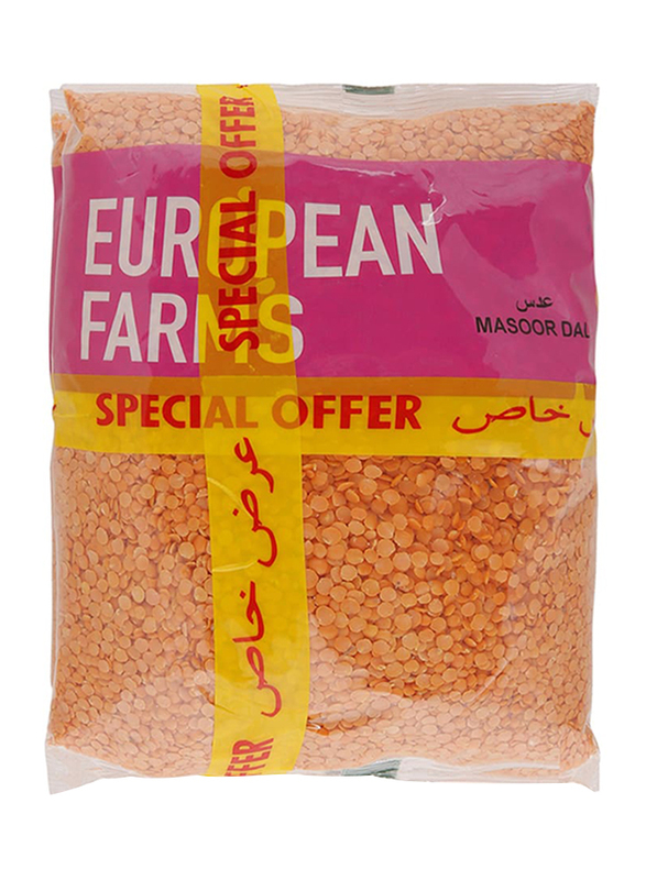 

European Farms Masoor Dal, 1 Piece x 1 Kg
