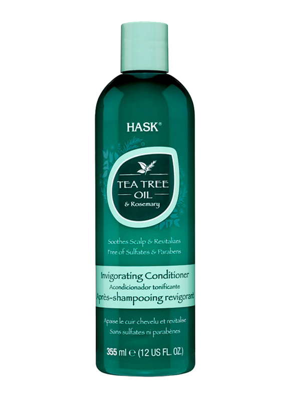 

Hask Tea Tree Oil & Rosemary Conditioner for All Hair Types, 355ml