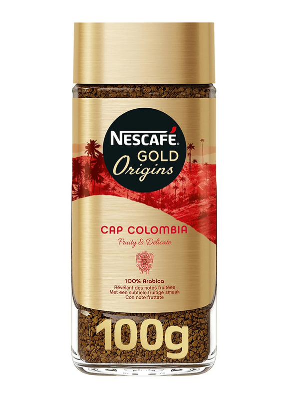 

Nescafe Gold Origins Colombia Premium Instant Soluble Coffee, 100g