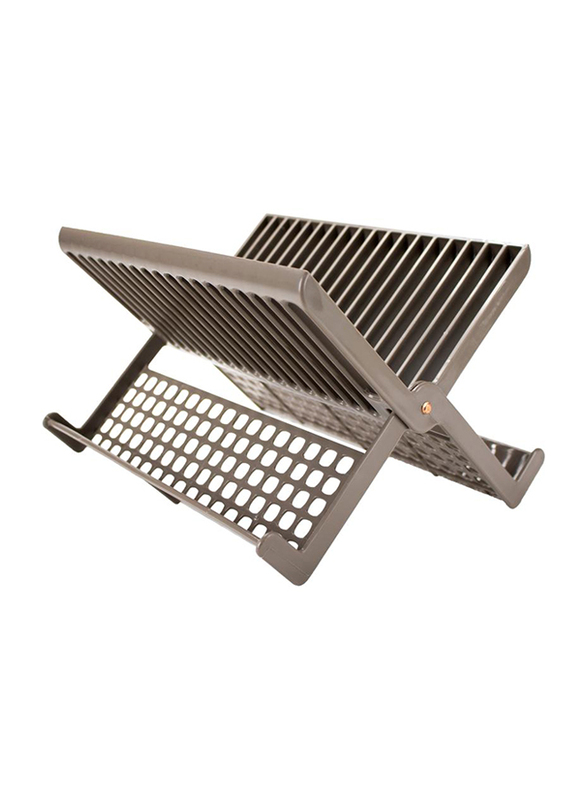 

Codil Folding Dish Drying Rack Plastic, 30 x 18 x 33cm, Brown
