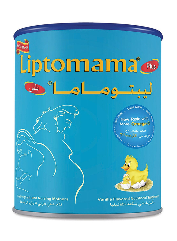 

Liptomil Liptomama Plus Vanilla Nutrion for Pregnant & Nursing Mothers - 400g