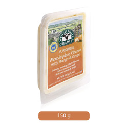 Wensleydale Creamery Yorkshire Wensleydale with Mango & Ginger Cheese, 150 g