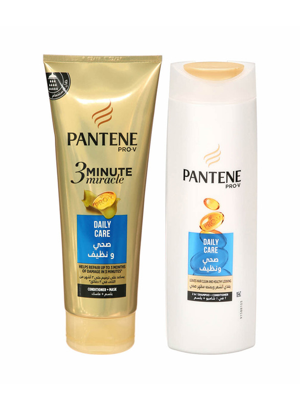 

Pantene Daily Care Shampoo And Conditioner Set for All Hair Types, 600ml