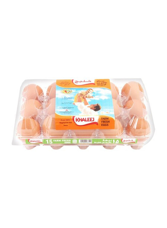 

Khaleej Brown Eggs, Medium, 15 Pieces