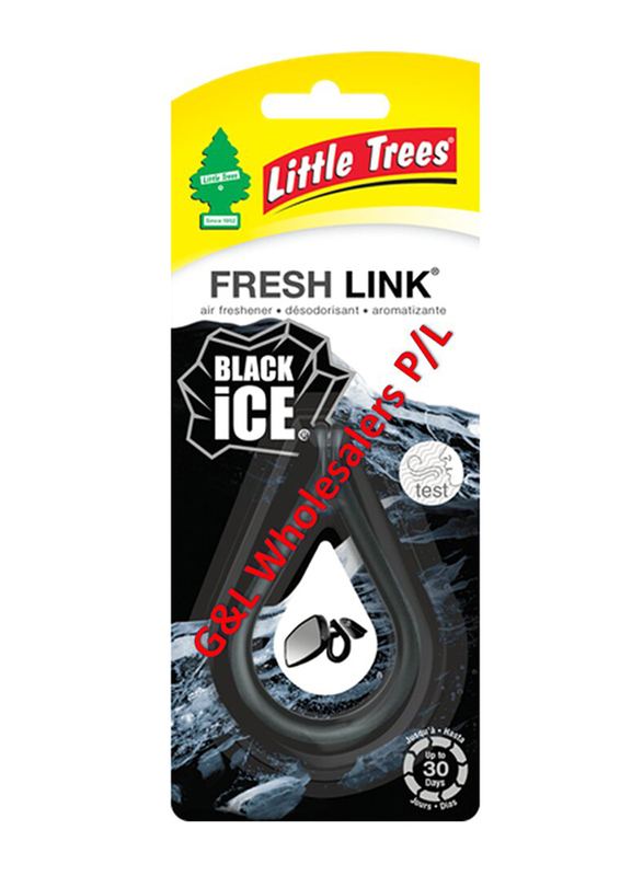 

Little Tree Fresh Link Air Freshner, Black