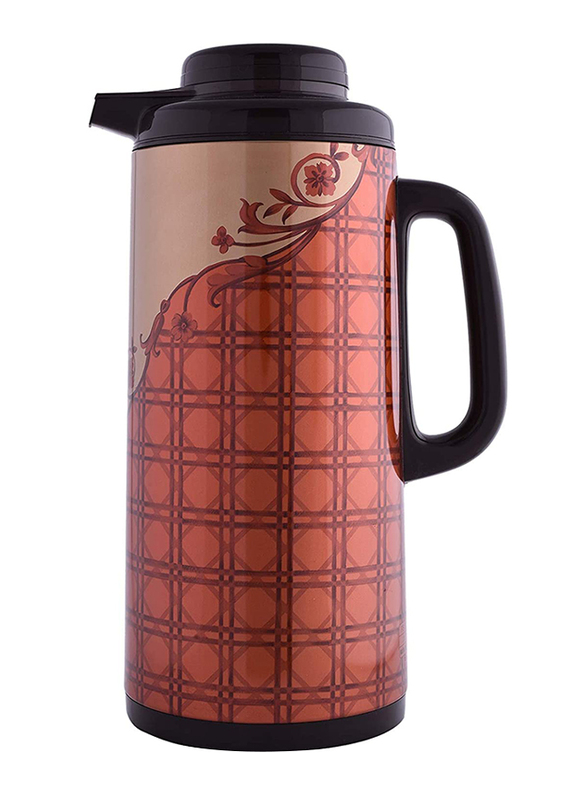 

Peacock 1.3L Stainless Steel Thermos Steel Flask, Multicolour