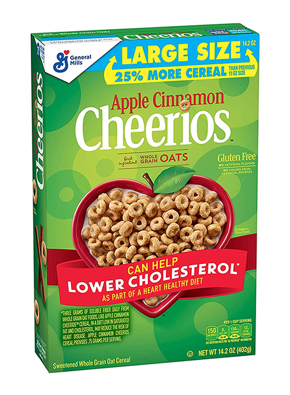

General Mills Cheerios Apple Cinnamon Family Pack, 402g