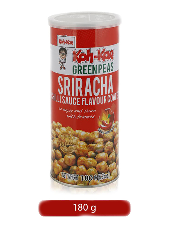 

Koh-Kae Spiracha Chili Sauce Coated Green Peas, 180g