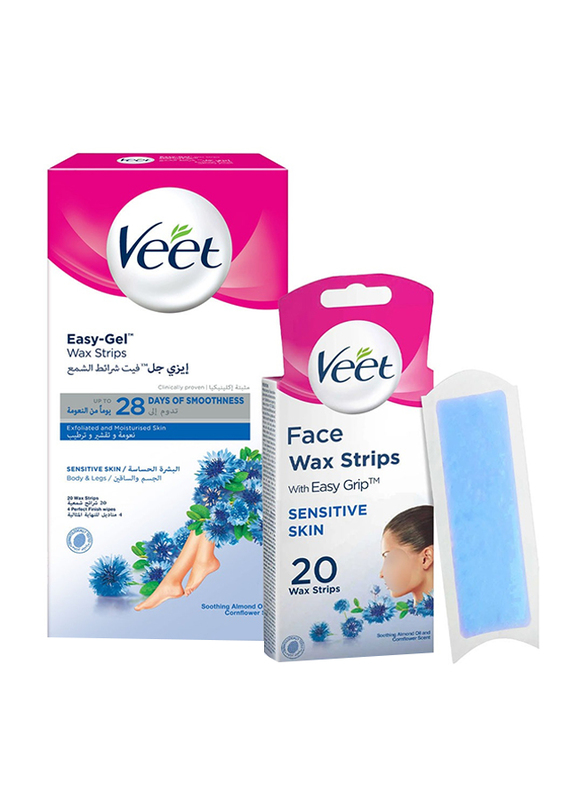 

Veet Depilatory Coldwax Strips, 20 Strips