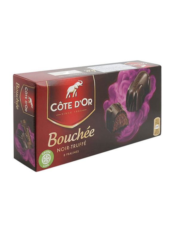 

Cote Dor Bouchee Noir-Truffe Chocolate, 8 Pieces x 19.5g