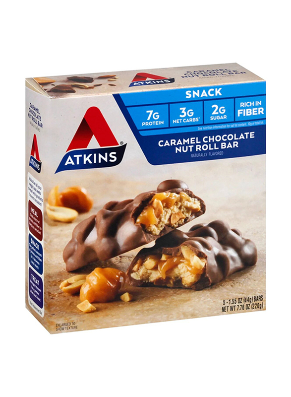 

Atkins Snack Bar Caramel Chocolate Nut Roll