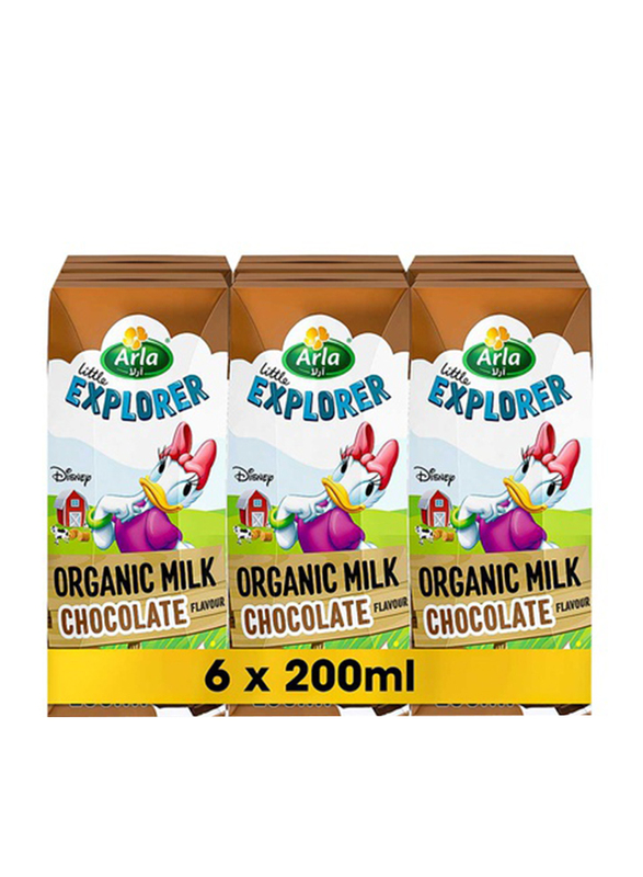 

Arla Disney Organic Chocolate Milk, 6 x 200ml