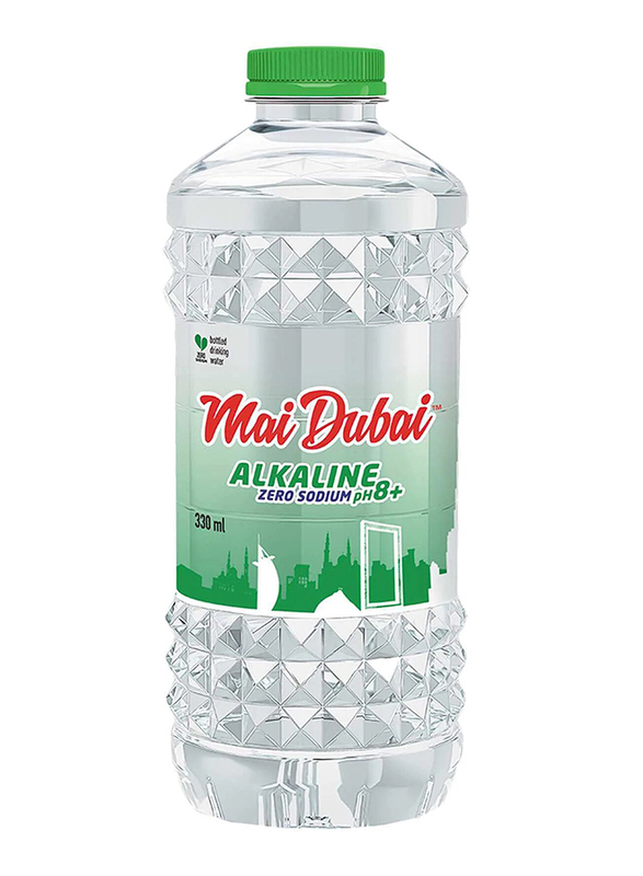 Mai Dubai Alkaline Zero Sodium Bottled Drinking Water 330ml