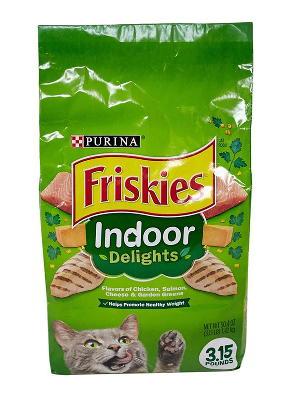 

Purina Friskies Indoor Delights Dry Cat Food, 1.42 Kg