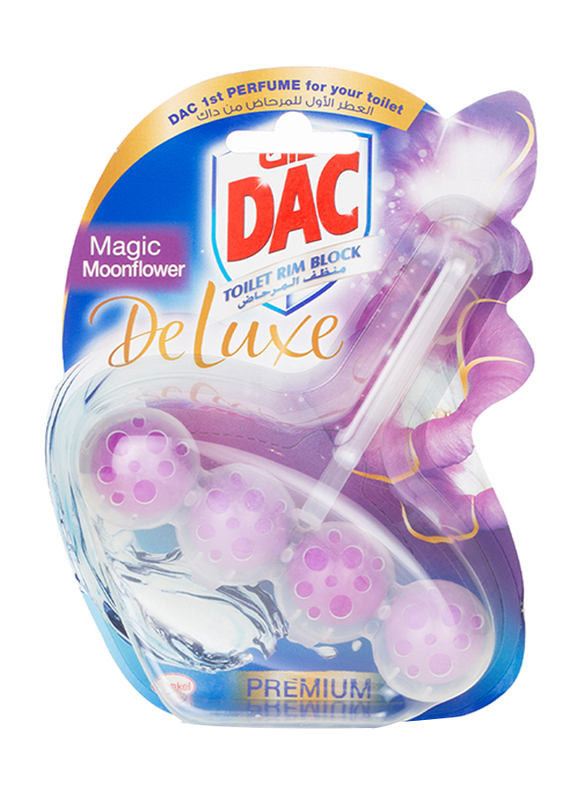 

DAC Deluxe Moonflower Toilet Rim Block, 50g